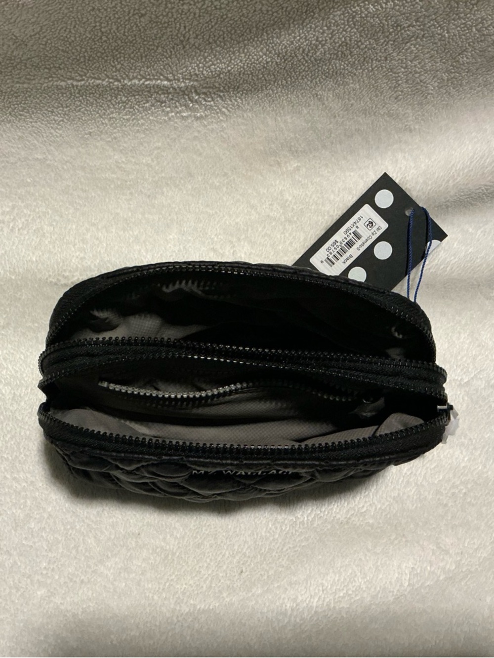 MZ Wallace Black Small Double Zip Cosmetic - Picture 5 of 5
